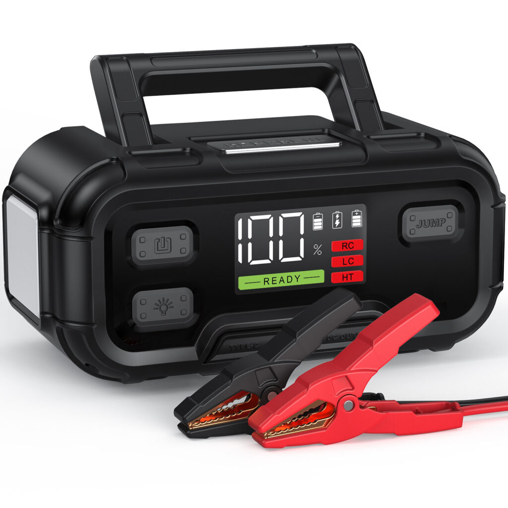 Hopcrew 10000a Jump Starter 40000mah Massive Capacity Car Jumper